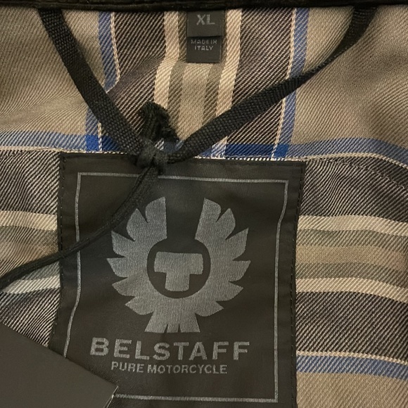 !SOLD! Belstaff Calf Leather Motorcycle Jacket with Removable Protective Armor - Picture 11 of 16